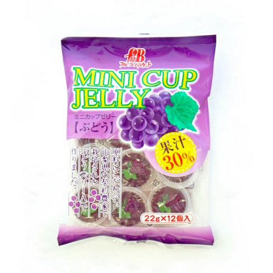 ミニカップゼリー(ぶどう)22g×12
